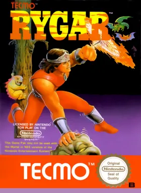 Rygar (Europe) box cover front